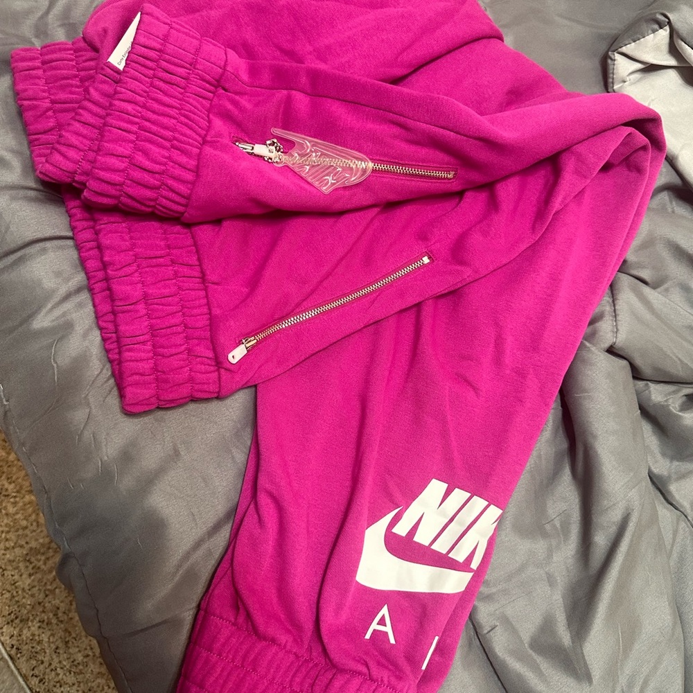 Nike hot pink 2x sweatpants